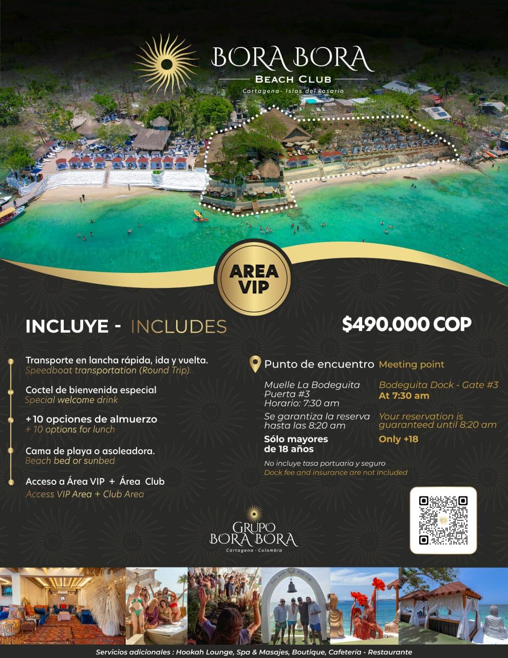 Isla Bora Bora VIP
