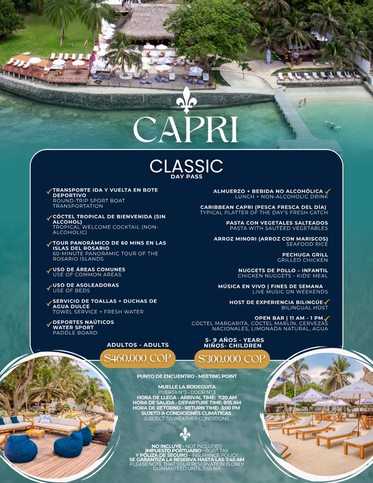 Capri Beach Club — Classic